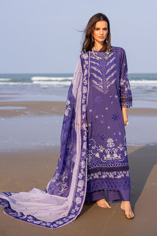 Marjjan | Mavi Lawn | MLL-22 A (PURPLE) -  Marjjan Ladies Clothes - Original Designer Dress - House of Maryam