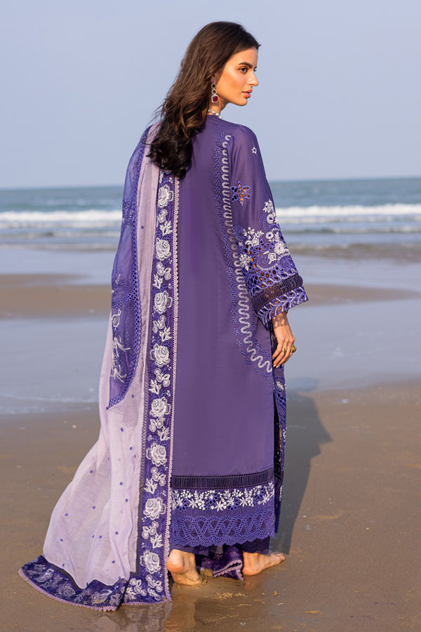 Marjjan | Mavi Lawn | MLL-22 A (PURPLE) -  Marjjan Ladies Clothes - Original Designer Dress - House of Maryam