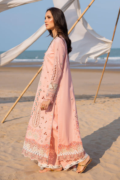 Marjjan | Mavi Lawn | MLL-24 A (PEACH) -  Marjjan Ladies Clothes - Original Designer Dress - House of Maryam