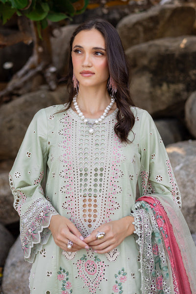 Marjjan | Mavi Lawn | MLL-24 B (PASTEL GREEN) -  Marjjan Ladies Clothes - Original Designer Dress - House of Maryam