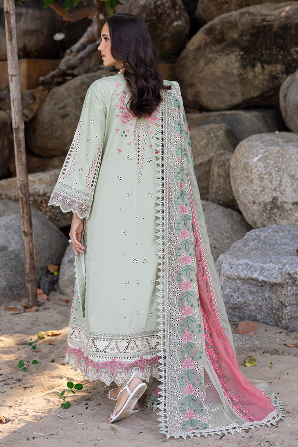 Marjjan | Mavi Lawn | MLL-24 B (PASTEL GREEN) -  Marjjan Ladies Clothes - Original Designer Dress - House of Maryam