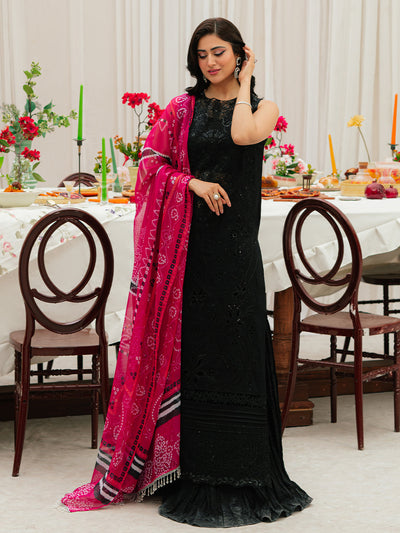 Mahnur | Allenura Luxury Lawn 24 | MOCHA -  Mahnur Luxury - Original Designer Dress - House of Maryam