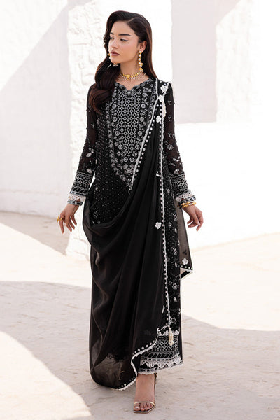 Marjjan | Elyna Lawn | REINA MP-44 (BLACK) -  Marjjan Ladies Clothes - Original Designer Dress - House of Maryam