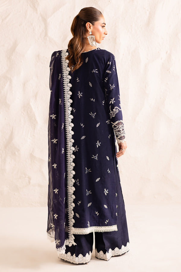 Marjjan | Elyna Lawn | IRINA MP-47 (NAVY BLUE) -  Marjjan Ladies Clothes - Original Designer Dress - House of Maryam