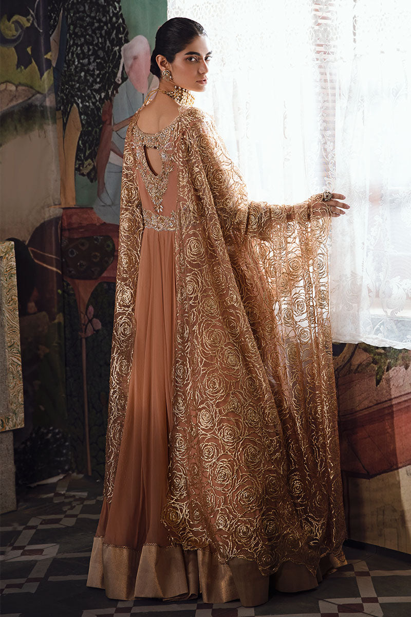 Mushq | Irha Kalidaar Chiffon Pret | CIEL -  Mushq Formal - Original Designer Dress - House of Maryam