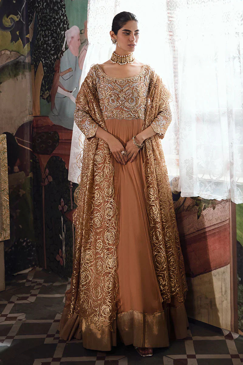 Mushq | Irha Kalidaar Chiffon Pret | CIEL -  Mushq Formal - Original Designer Dress - House of Maryam