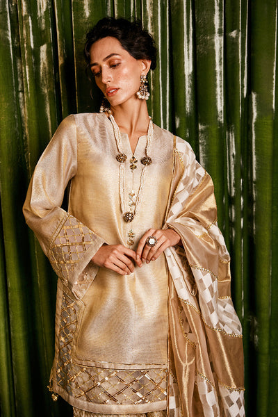Mushq | Chandni Gota Love It | Basanti -  Mushq Ladies Clothes - Original Designer Dress - House of Maryam