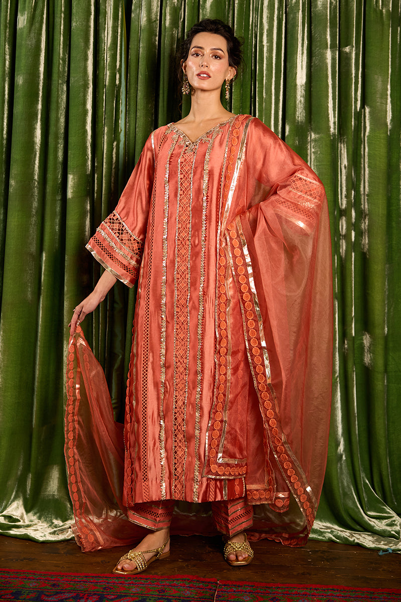 Mushq | Chandni Gota Love It | Rajputani Rani -  Mushq Ladies Clothes - Original Designer Dress - House of Maryam