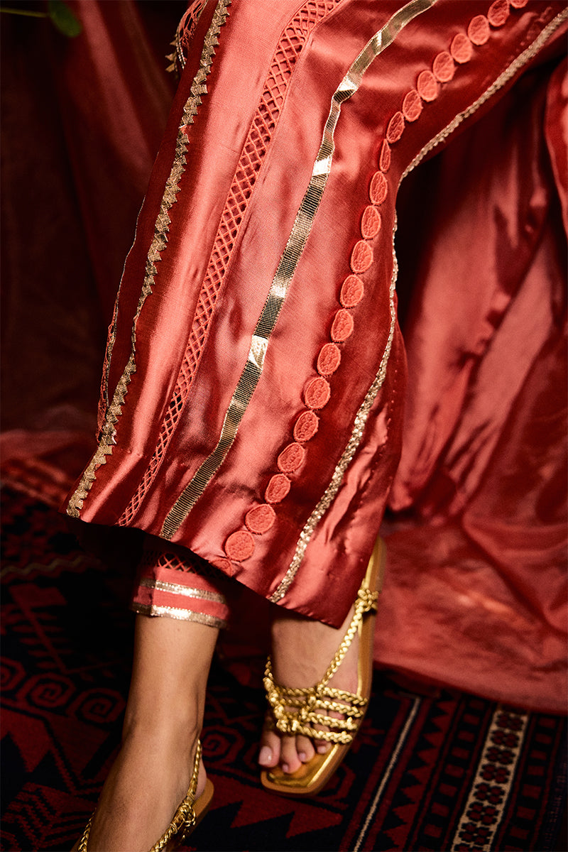 Mushq | Chandni Gota Love It | Rajputani Rani -  Mushq Ladies Clothes - Original Designer Dress - House of Maryam