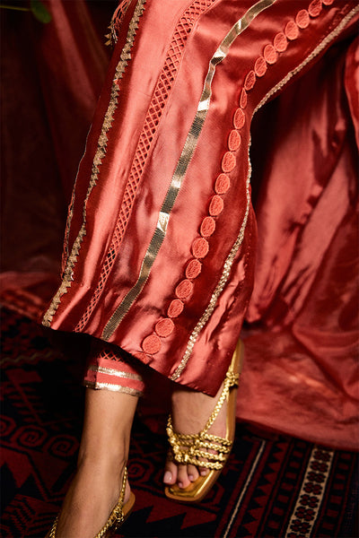 Mushq | Chandni Gota Love It | Rajputani Rani -  Mushq Ladies Clothes - Original Designer Dress - House of Maryam