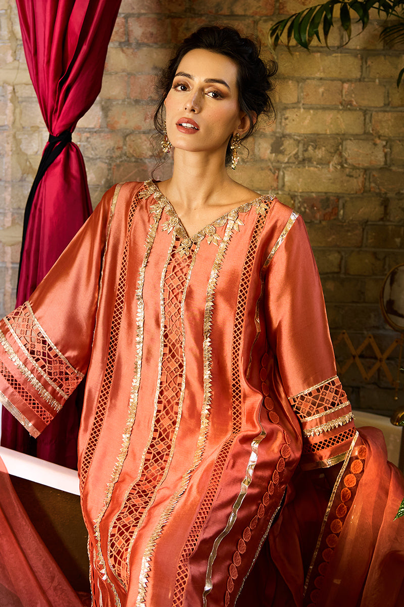 Mushq | Chandni Gota Love It | Rajputani Rani -  Mushq Ladies Clothes - Original Designer Dress - House of Maryam