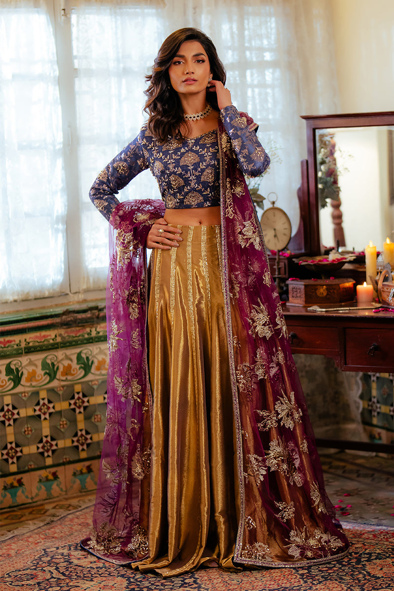 Mushq | Sunehri Resham Edit | MEENA -  Mushq Ladies Clothes - Original Designer Dress - House of Maryam