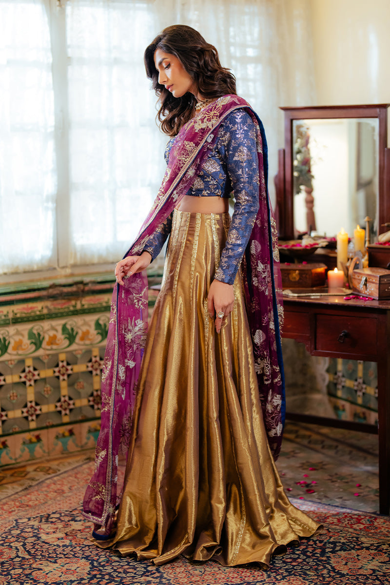 Mushq | Sunehri Resham Edit | MEENA -  Mushq Ladies Clothes - Original Designer Dress - House of Maryam