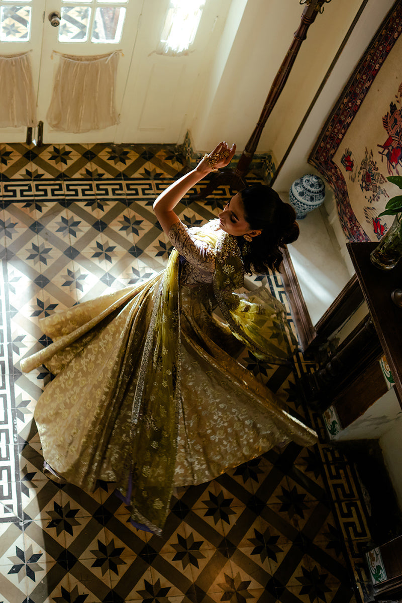 Mushq | Sunehri Resham Edit | ELMA -  Mushq Ladies Clothes - Original Designer Dress - House of Maryam