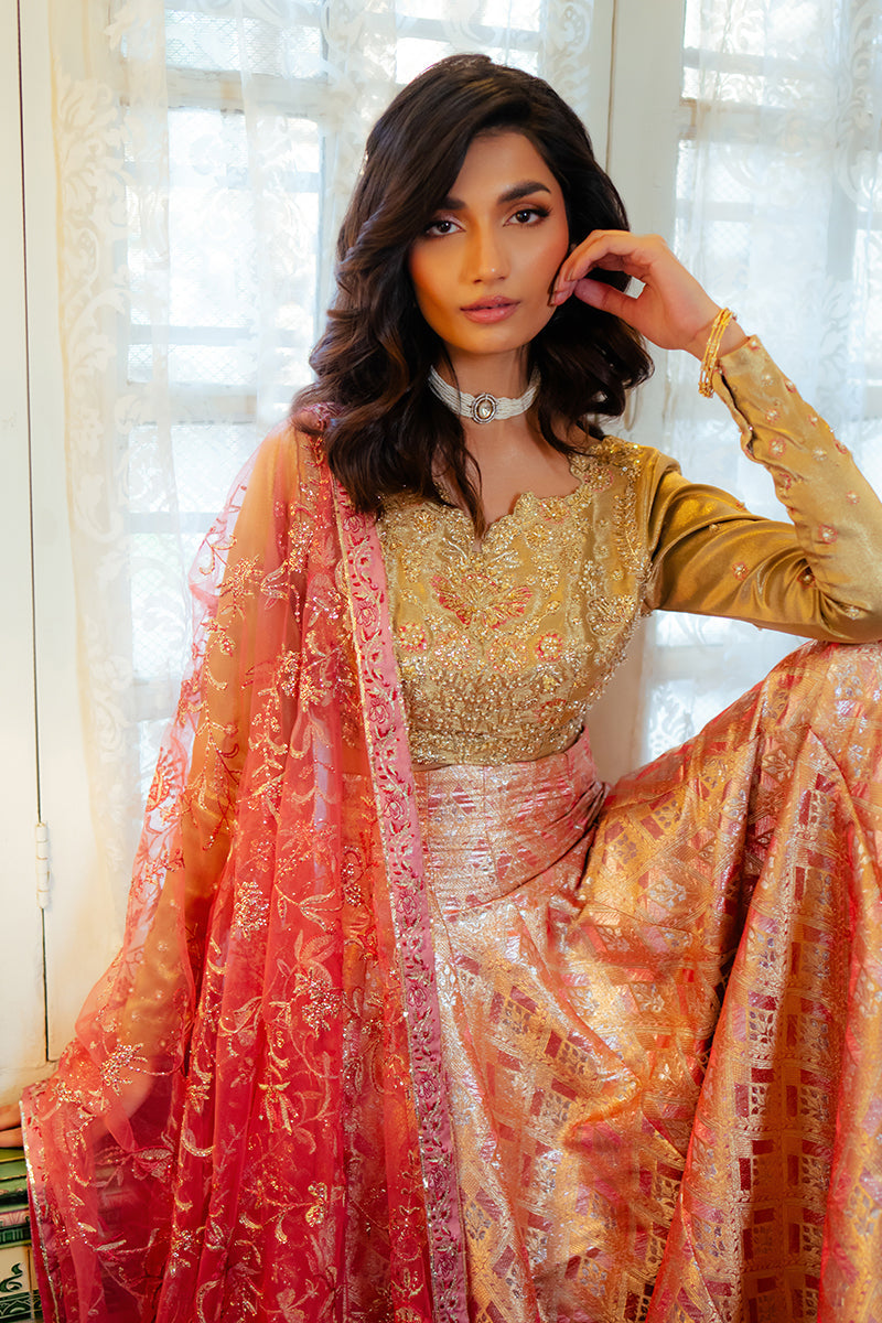 Mushq | Sunehri Resham Edit | IQRA -  Mushq Ladies Clothes - Original Designer Dress - House of Maryam