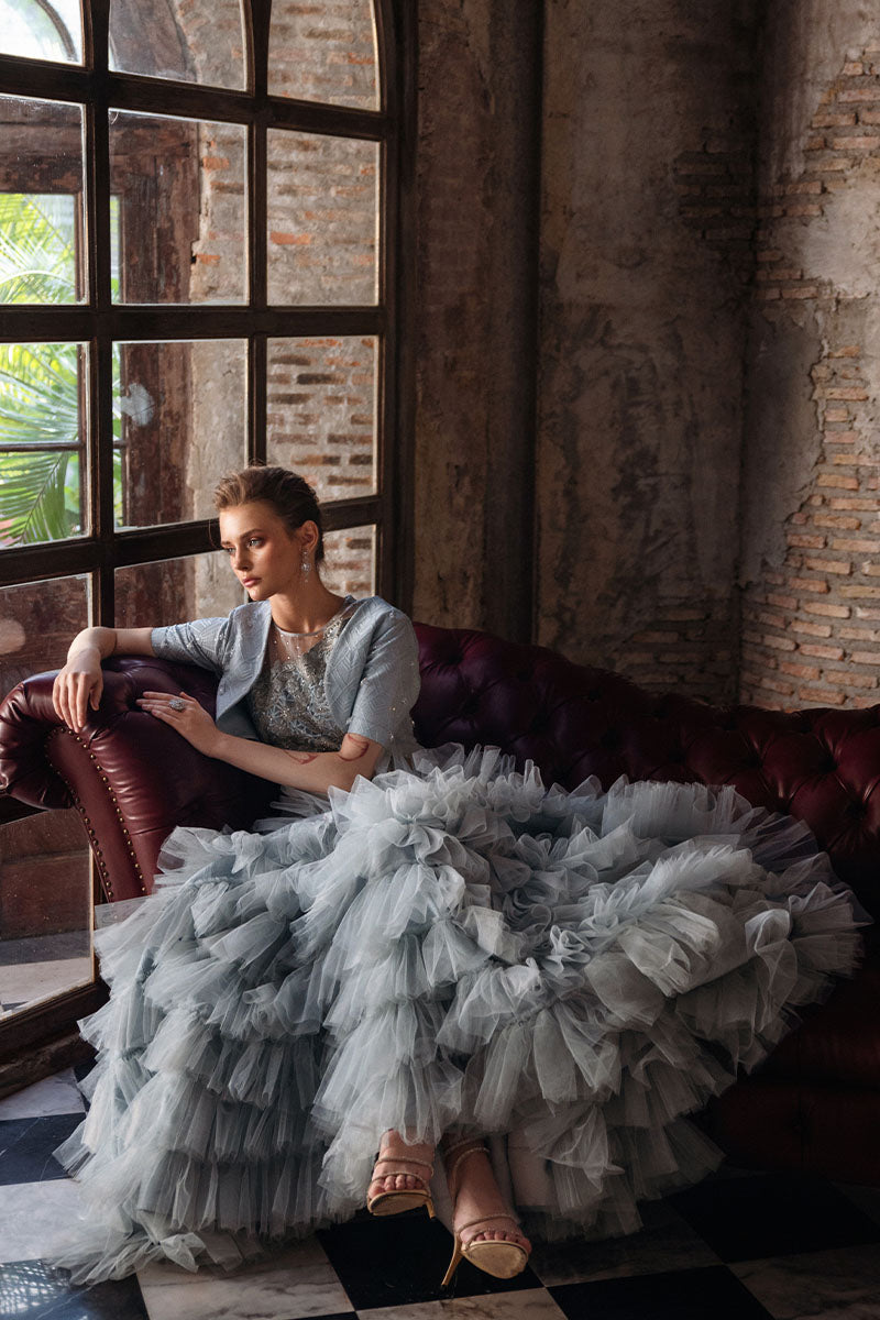 Mushq | Fusion Pret | SATORI -  Mushq Formal - Original Designer Dress - House of Maryam