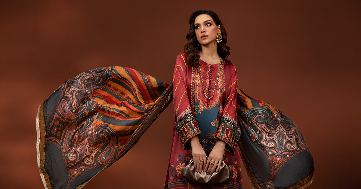 Maira B | Ready to Wear | MPS-PF24-08 -  Maria B Luxury Formals -  House of Maryam