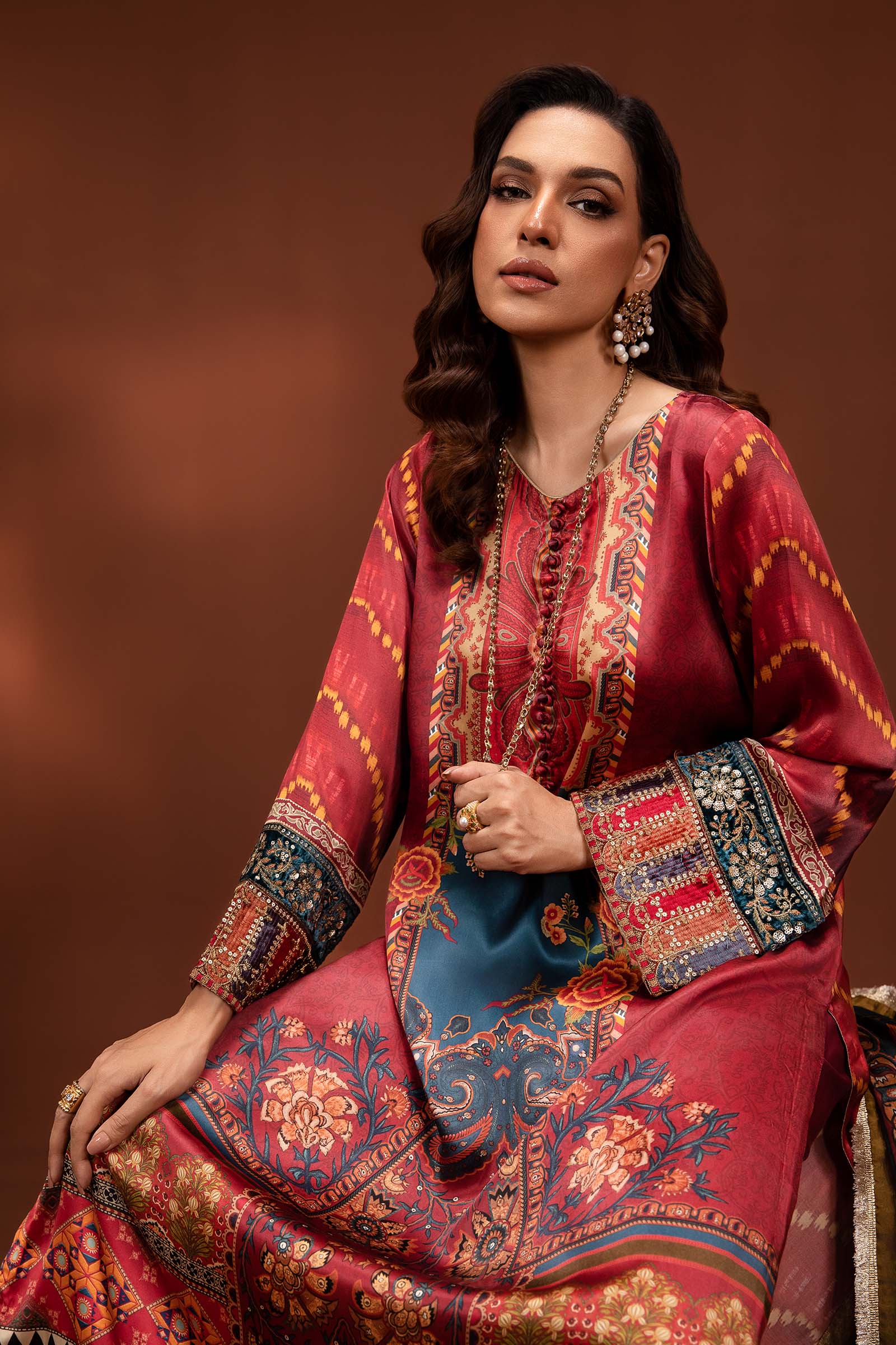 Maira B | Ready to Wear | MPS-PF24-08 -  Maria B Luxury Formals -  House of Maryam