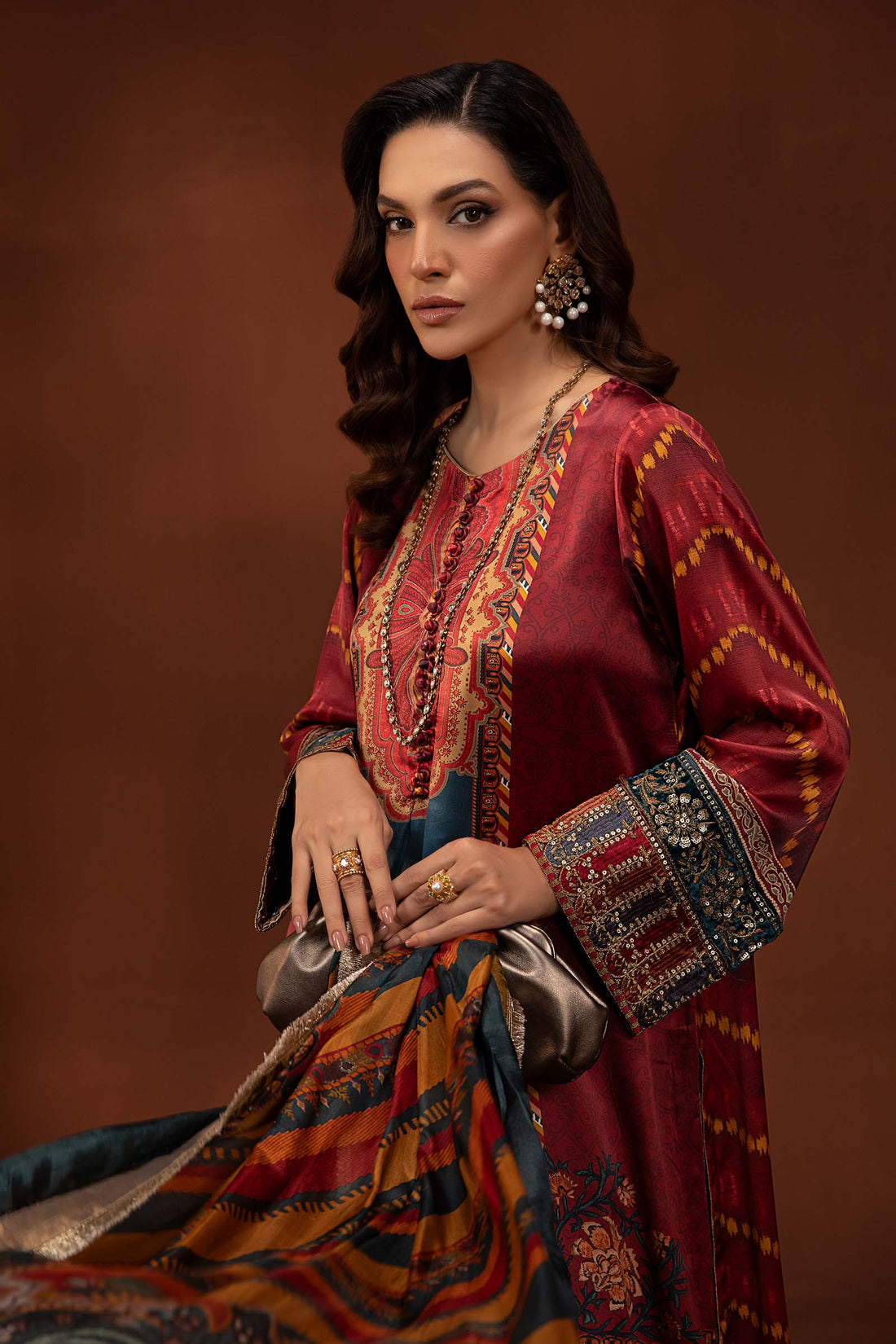 Maira B | Ready to Wear | MPS-PF24-08 -  Maria B Luxury Formals -  House of Maryam