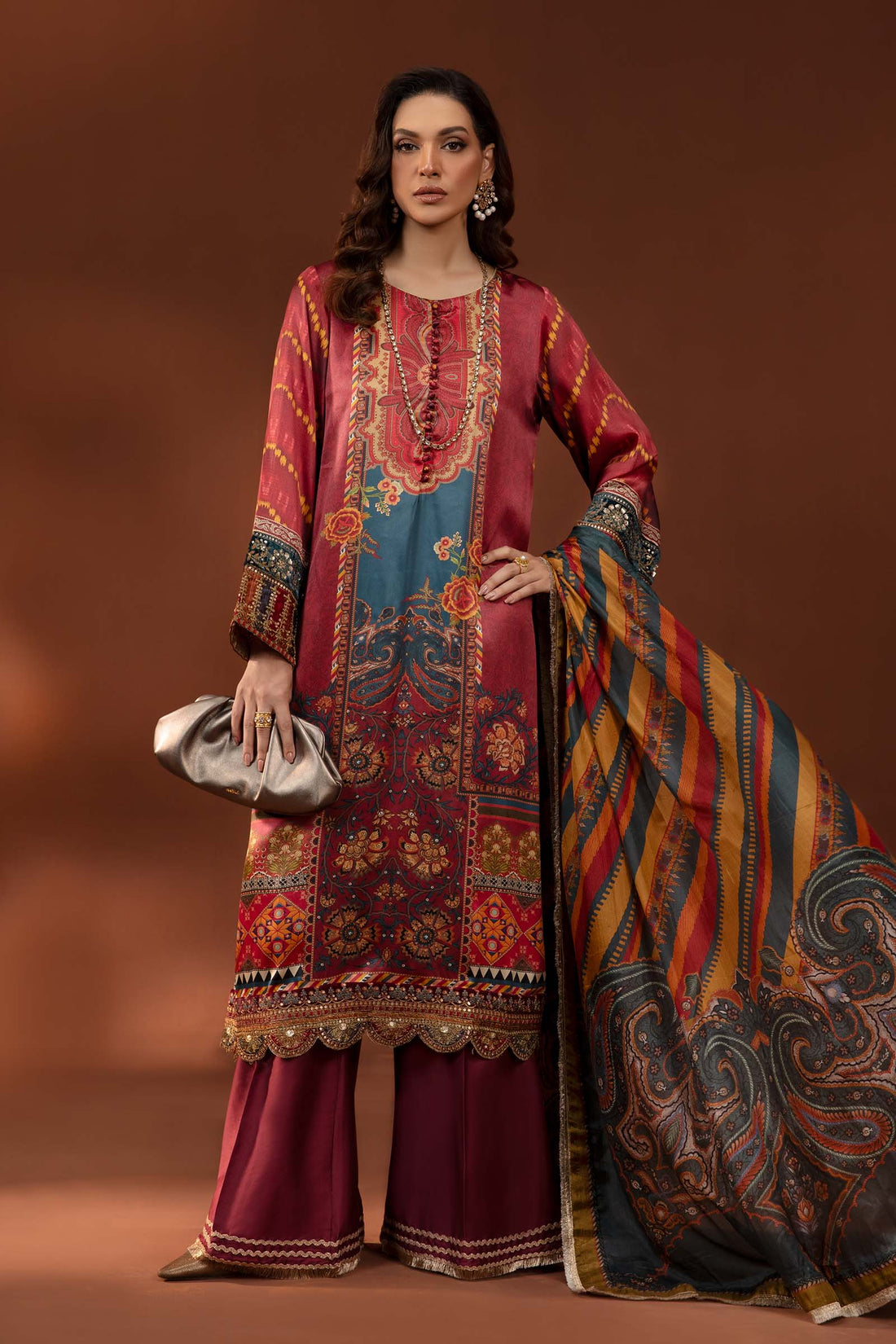 Maira B | Ready to Wear | MPS-PF24-08 -  Maria B Luxury Formals -  House of Maryam