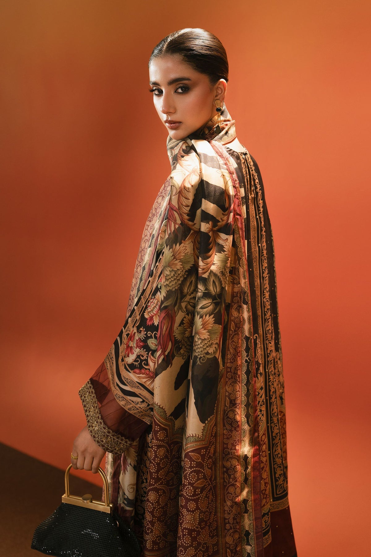Maria B | Silk Prints '26 | MPS-EF26-02R1-Black-4