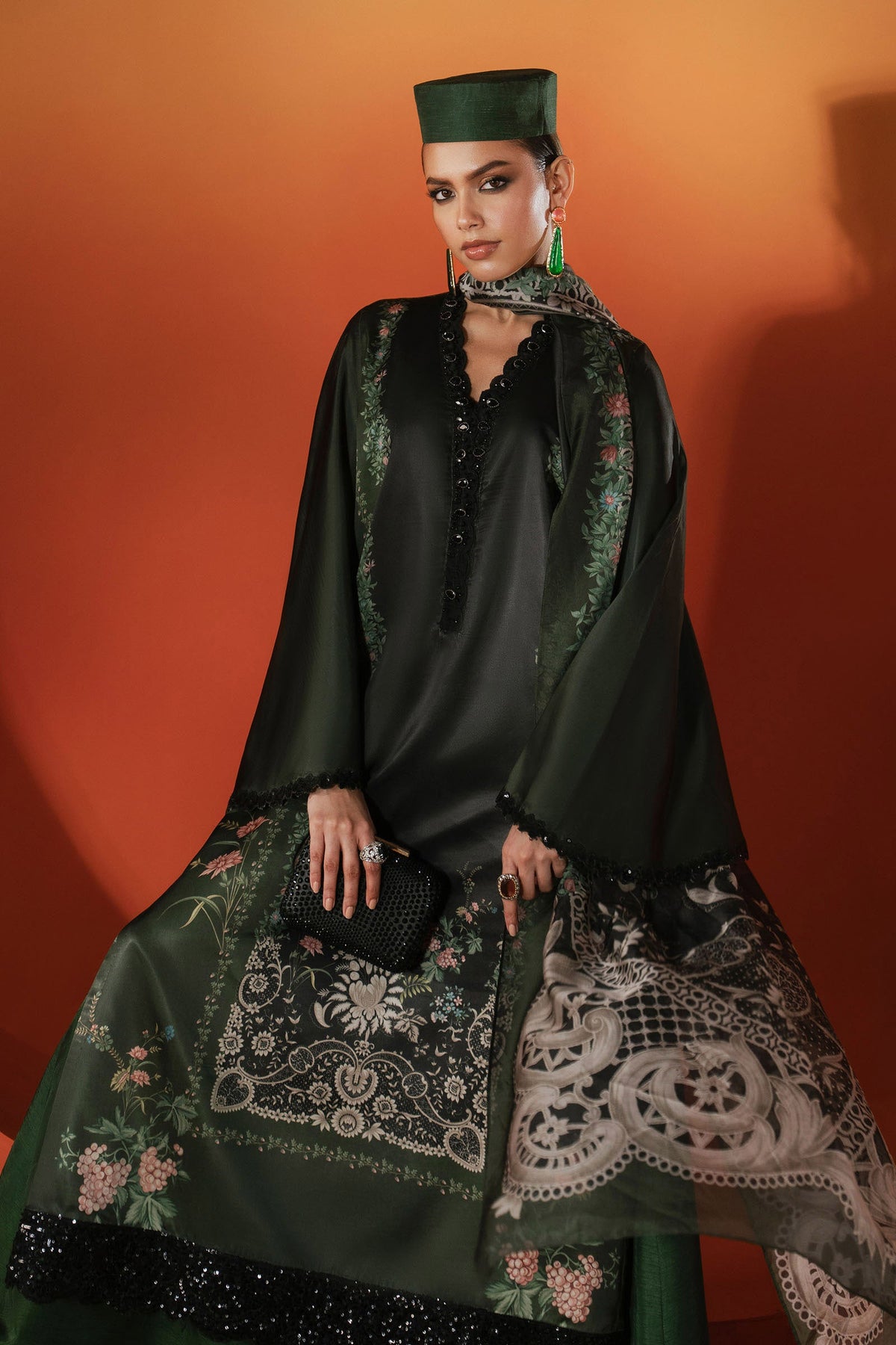 Maria B | Silk Prints '26 | MPS-EF26-06R1-Green-4