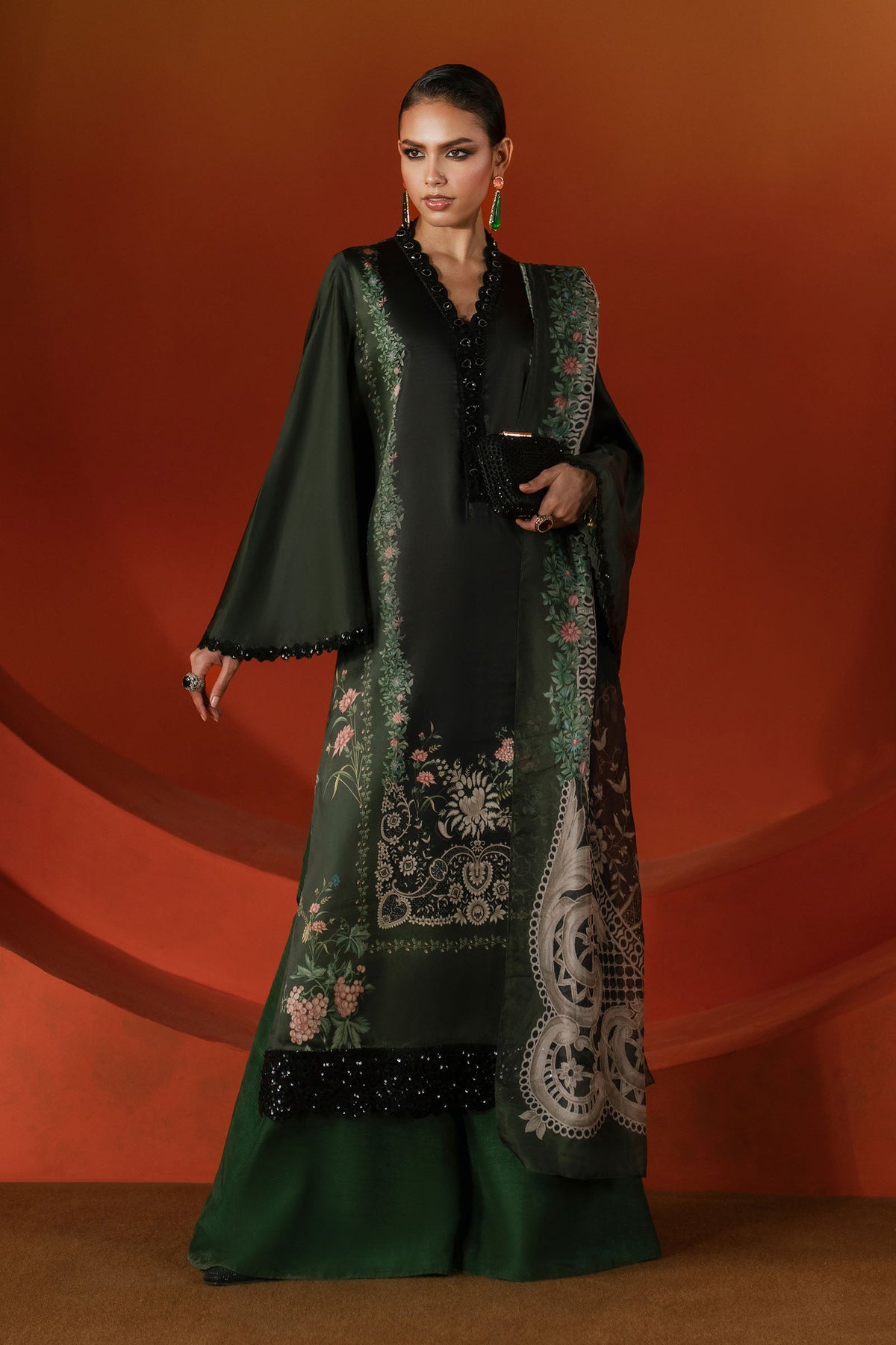 Maria B | Silk Prints '26 | MPS-EF26-06R1-Green-6