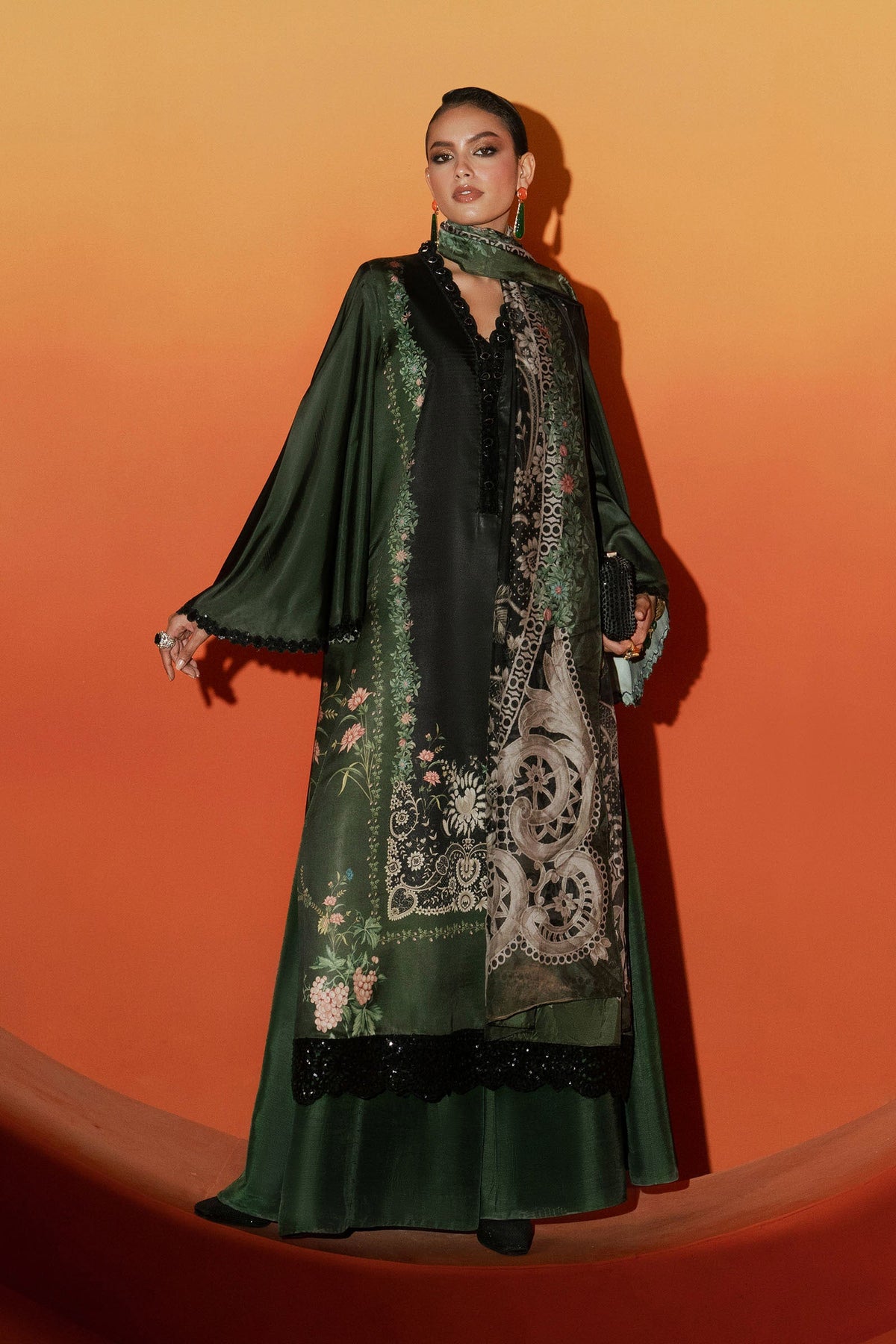 Maria B | Silk Prints '26 | MPS-EF26-06R1-Green-8