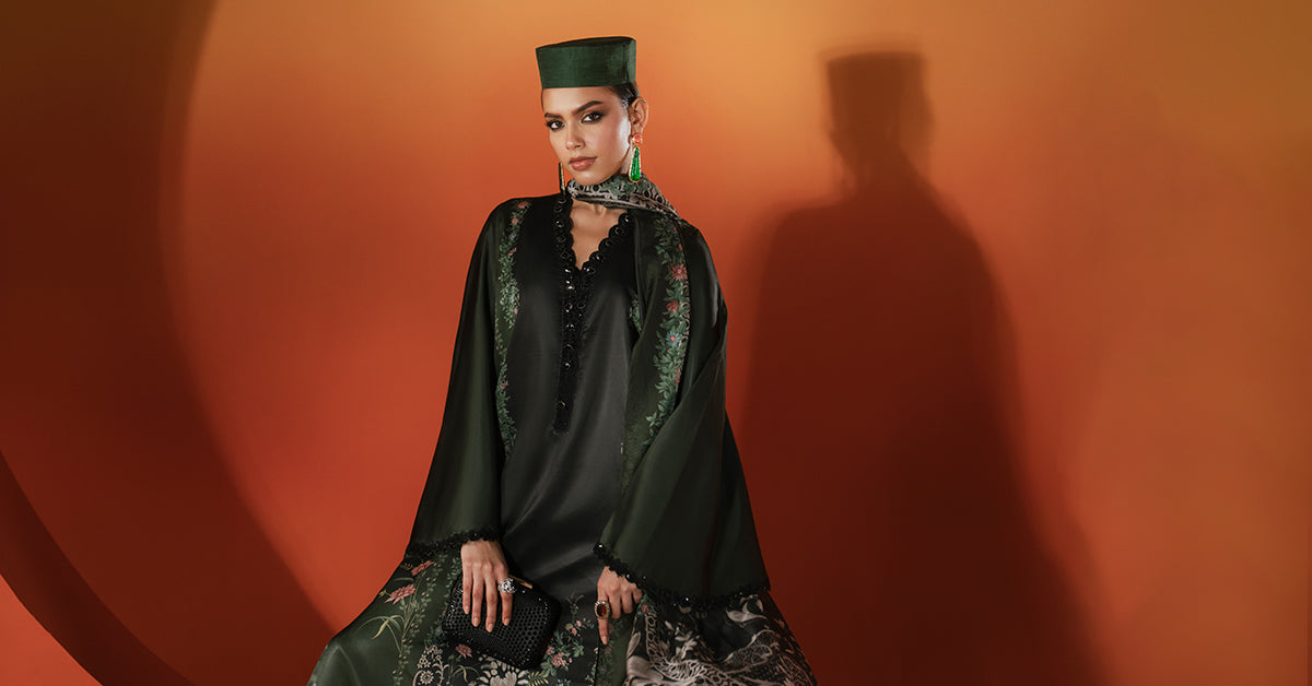 Maria B | Silk Prints '26 | MPS-EF26-06R1-Green-9