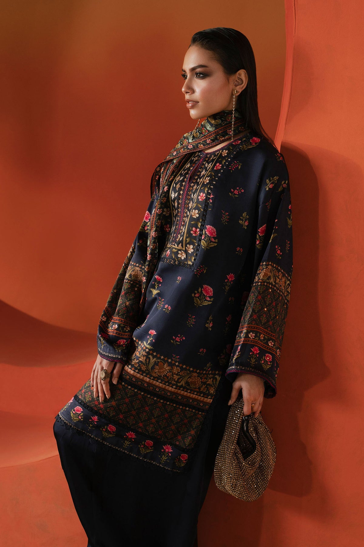 Maria B | Silk Prints '26 | MPS-EF26-07R1-Blue-4
