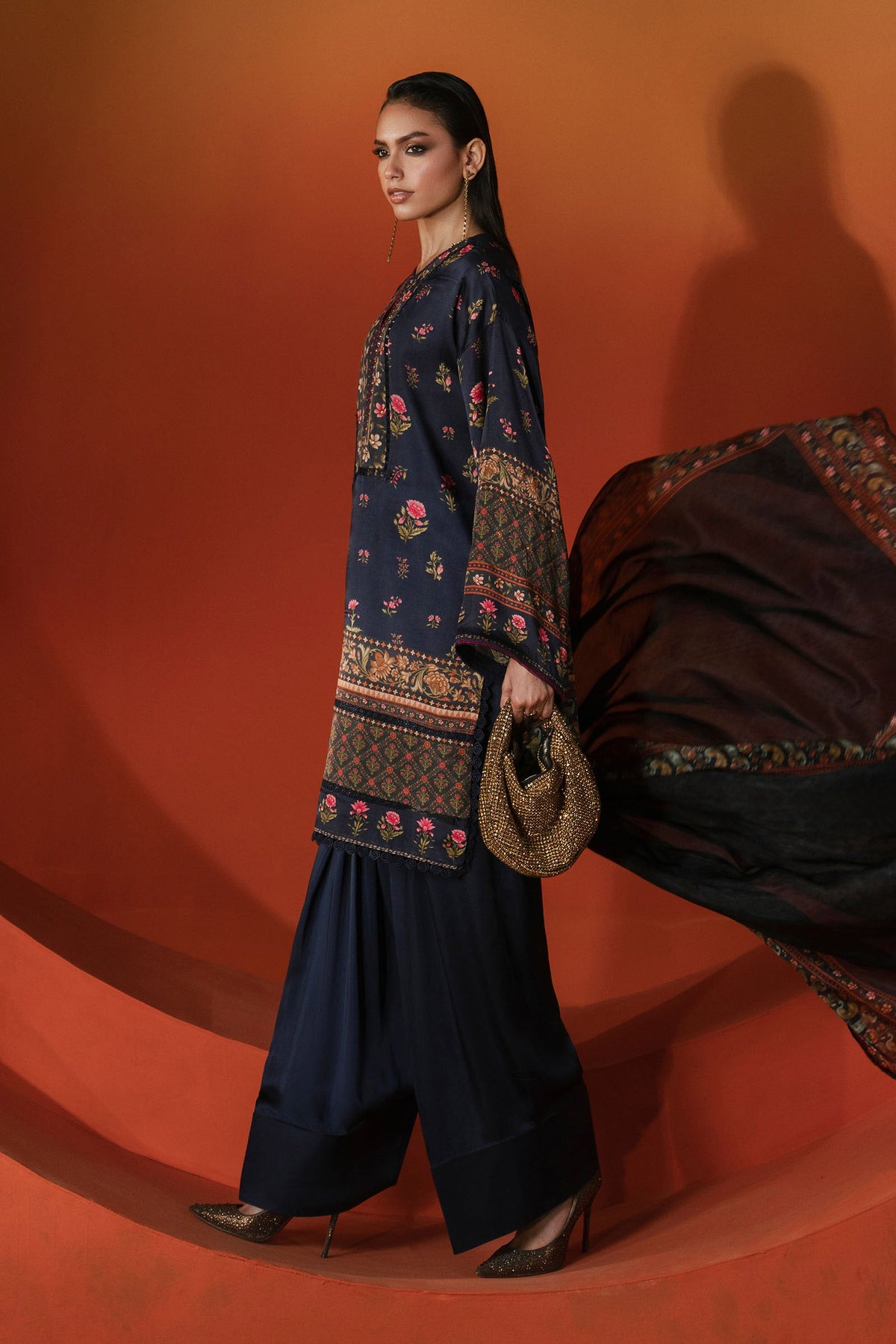 Maria B | Silk Prints '26 | MPS-EF26-07R1-Blue-7