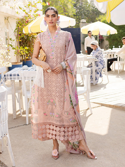 Parishay | Monaco Luxury Lawn 25 | MS-08 -  Parishay Ladies Clothes - Original Designer Dress - House of Maryam