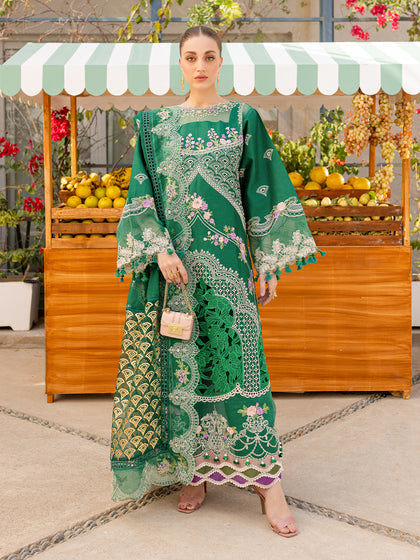 Parishay | Monaco Luxury Lawn 25 | MS-09 -  Parishay Ladies Clothes - Original Designer Dress - House of Maryam