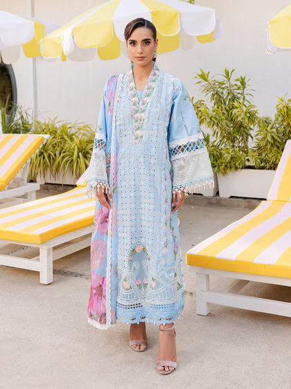 Parishay | Monaco Luxury Lawn 25 | MS-10 -  Parishay Ladies Clothes - Original Designer Dress - House of Maryam