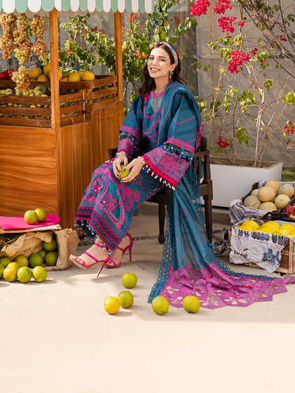 Parishay | Monaco Luxury Lawn 25 | MS-11 -  Parishay Ladies Clothes - Original Designer Dress - House of Maryam
