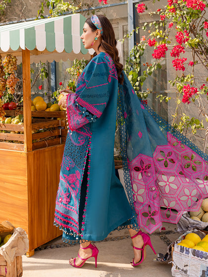 Parishay | Monaco Luxury Lawn 25 | MS-11 -  Parishay Ladies Clothes - Original Designer Dress - House of Maryam