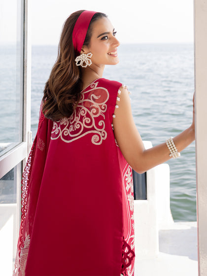 Parishay | Monaco Luxury Lawn 25 | MS-14 -  Parishay Ladies Clothes - Original Designer Dress - House of Maryam
