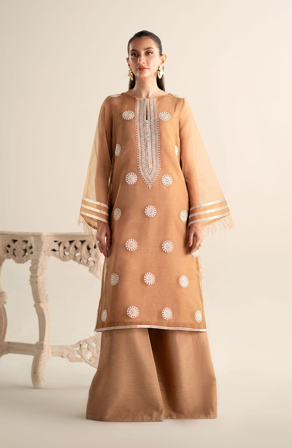 Maryum N Maria | Lagom Ready to Wear | CARNATION - MS-24192 -  Maryum N Maria Ladies Clothes - Original Designer Dress - House of Maryam