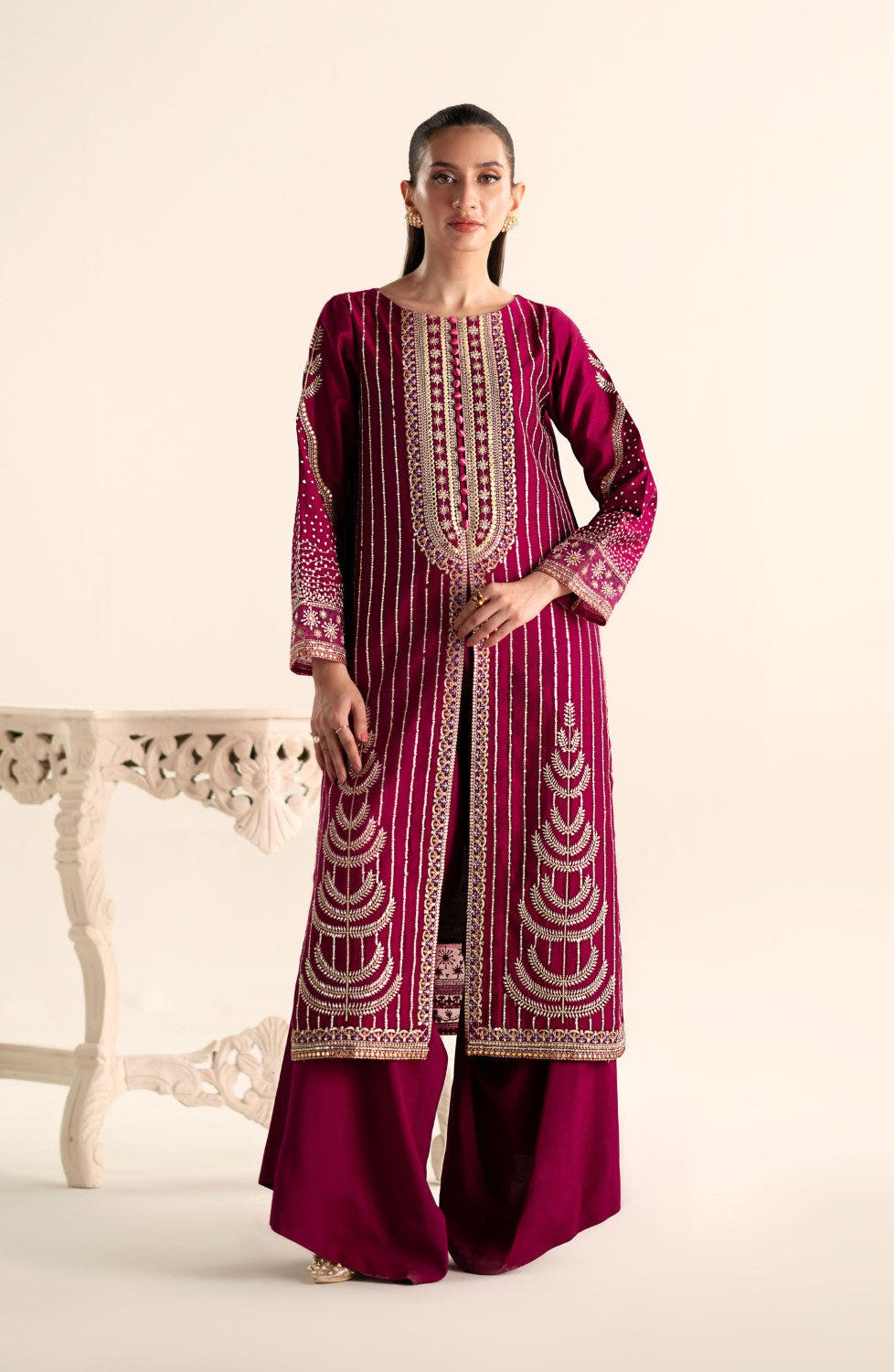 Maryum N Maria | Lagom Ready to Wear | VIOLET - MS-24214 -  Maryum N Maria Ladies Clothes - Original Designer Dress - House of Maryam