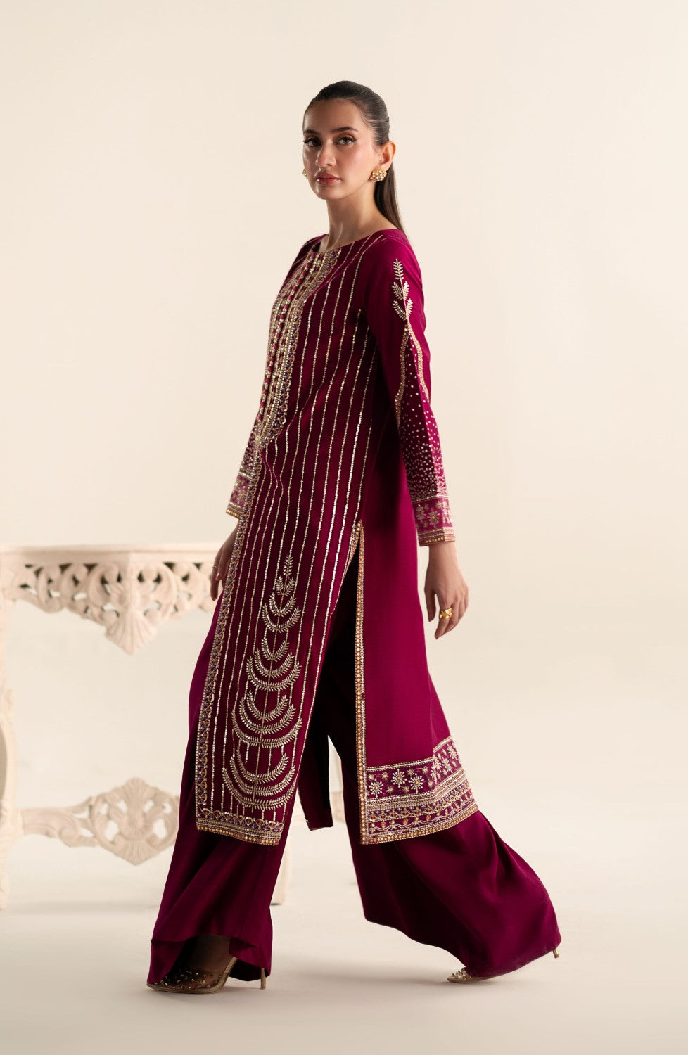 Maryum N Maria | Lagom Ready to Wear | VIOLET - MS-24214 -  Maryum N Maria Ladies Clothes - Original Designer Dress - House of Maryam