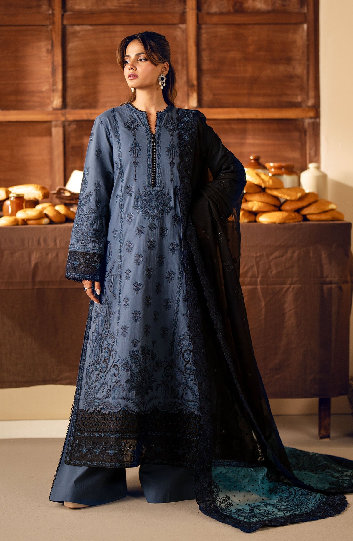 Maryum N Maria | Eid Edit 24 | Agafya -  Maryam N Maria Luxury - Original Designer Dress - House of Maryam