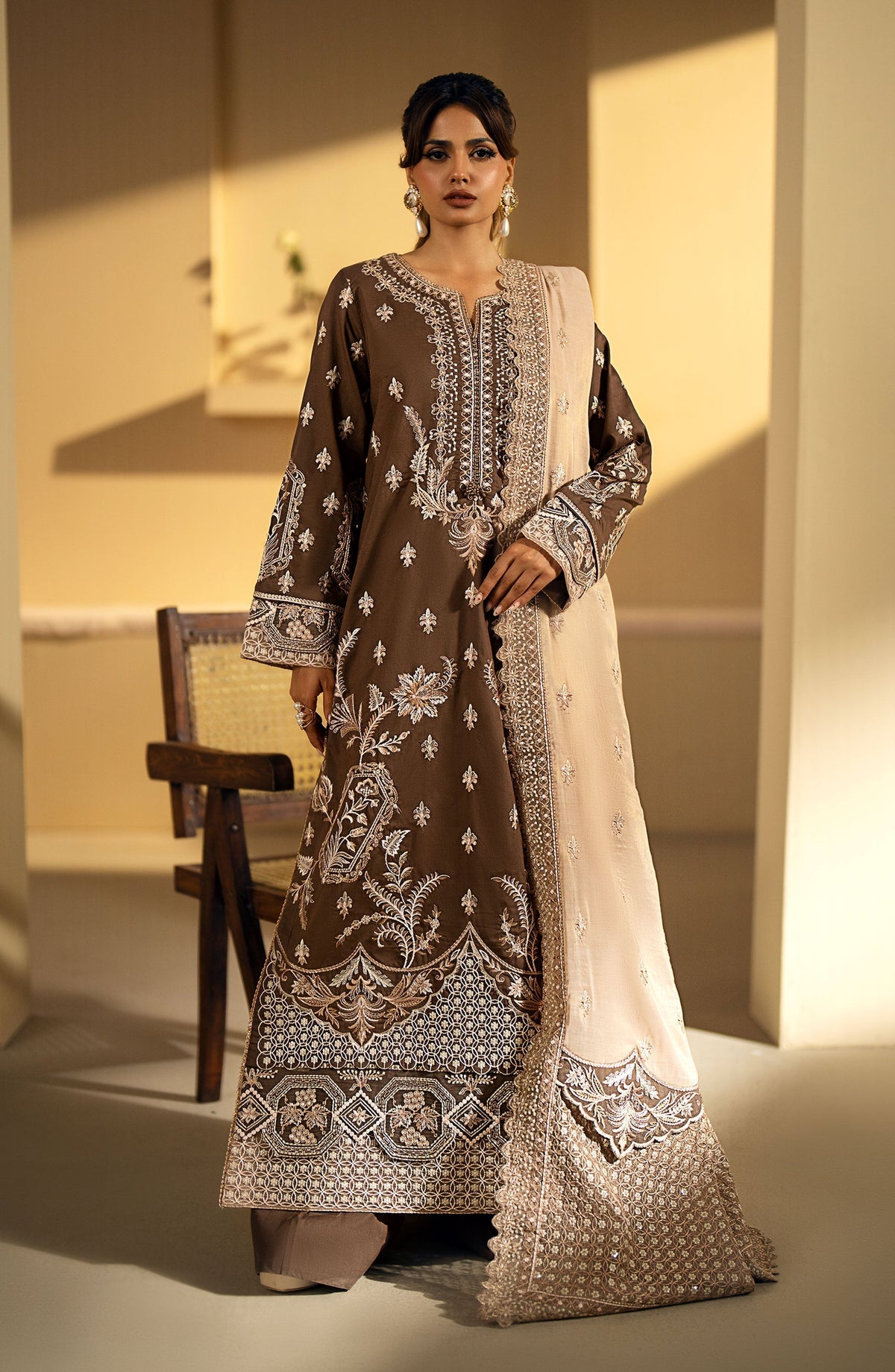 Maryum N Maria | Eid Edit 24 | Asya -  Maryum N Maria Luxury - Original Designer Dress - House of Maryam