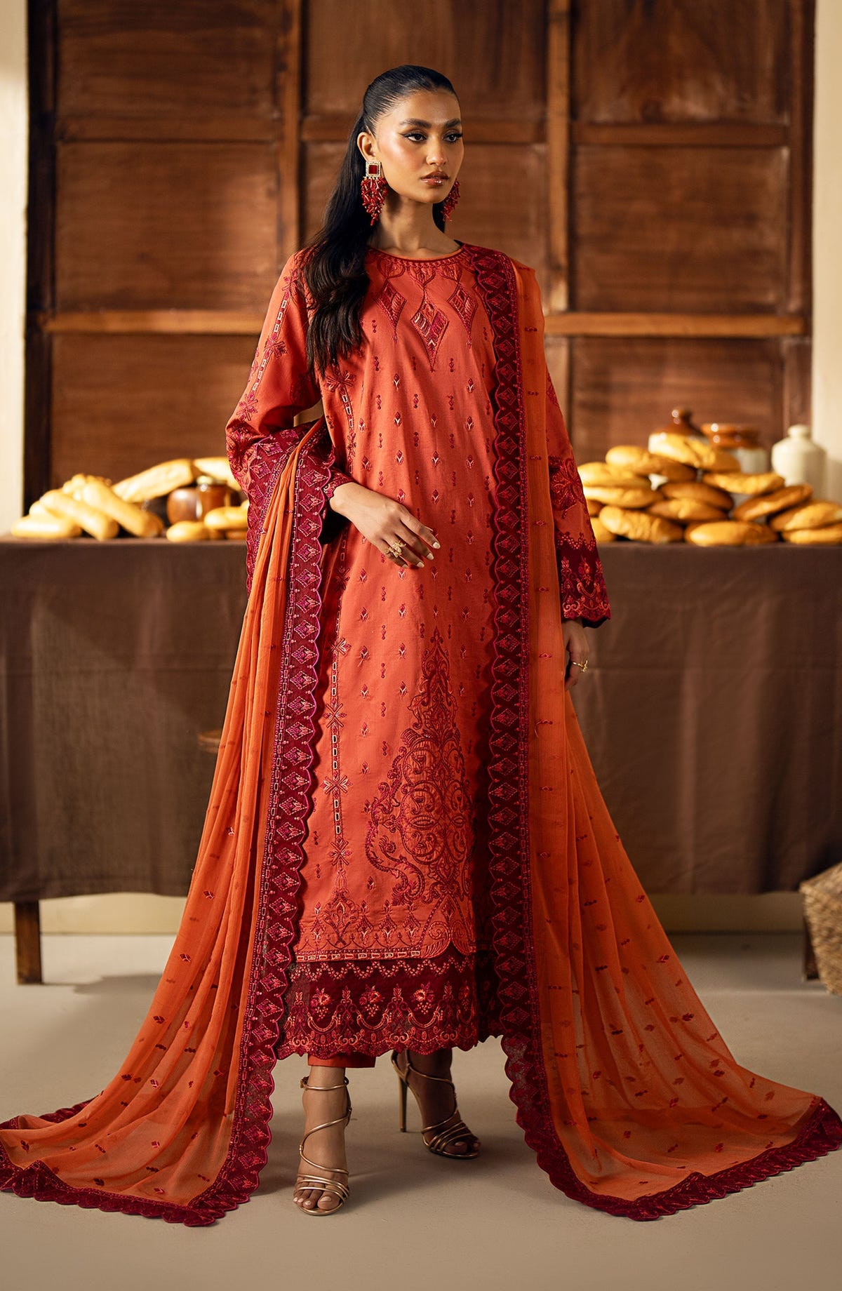 Maryum N Maria | Eid Edit 24 | Faina -  Maryum N Maria Luxury - Original Designer Dress - House of Maryam