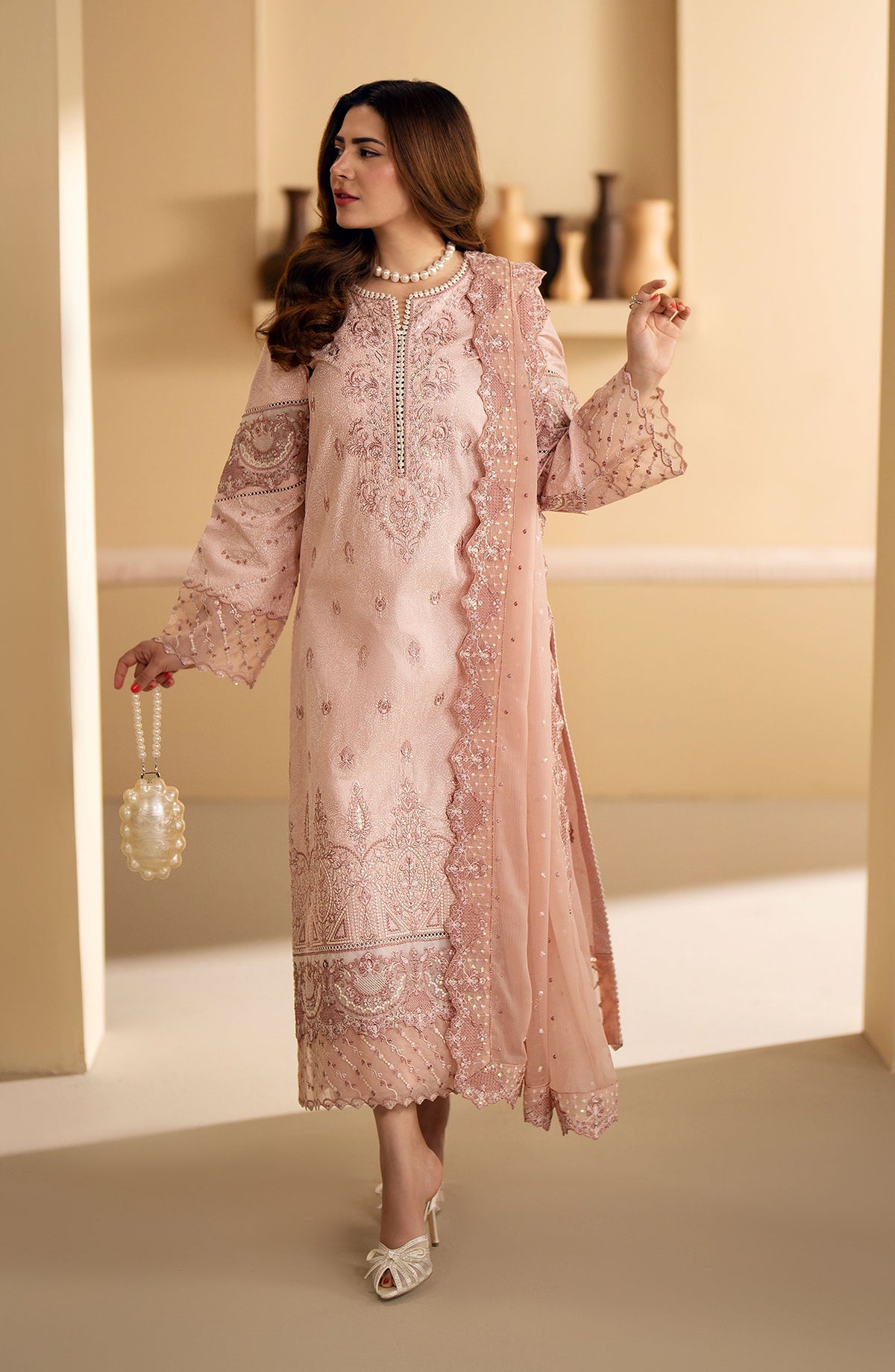 Maryum N Maria | Eid Edit 24 | ALYONA -  Maryum N Maria Luxury - Original Designer Dress - House of Maryam