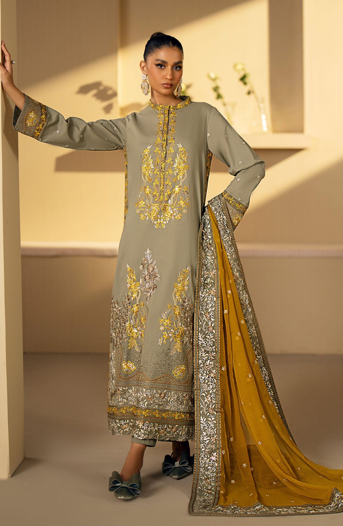 Maryum N Maria | Eid Edit 24 | Rada -  Maryum N Maria Luxury - Original Designer Dress - House of Maryam