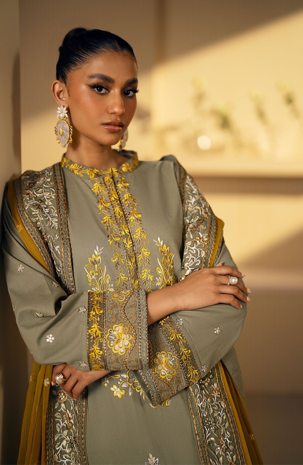 Maryum N Maria | Eid Edit 24 | Rada -  Maryum N Maria Luxury - Original Designer Dress - House of Maryam