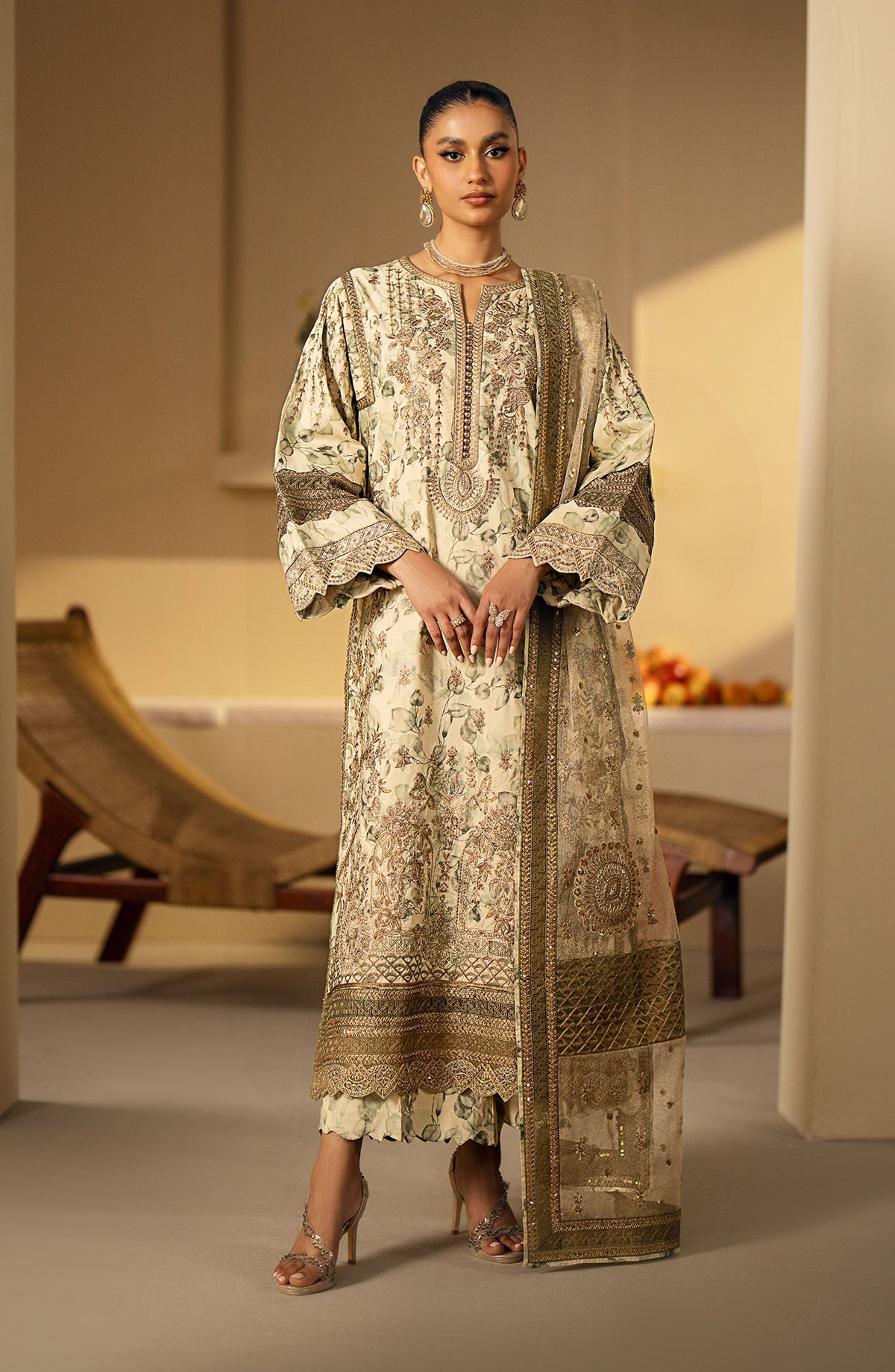 Maryum N Maria | Eid Edit 24 | Nadya -  Maryum N Maria Luxury - Original Designer Dress - House of Maryam