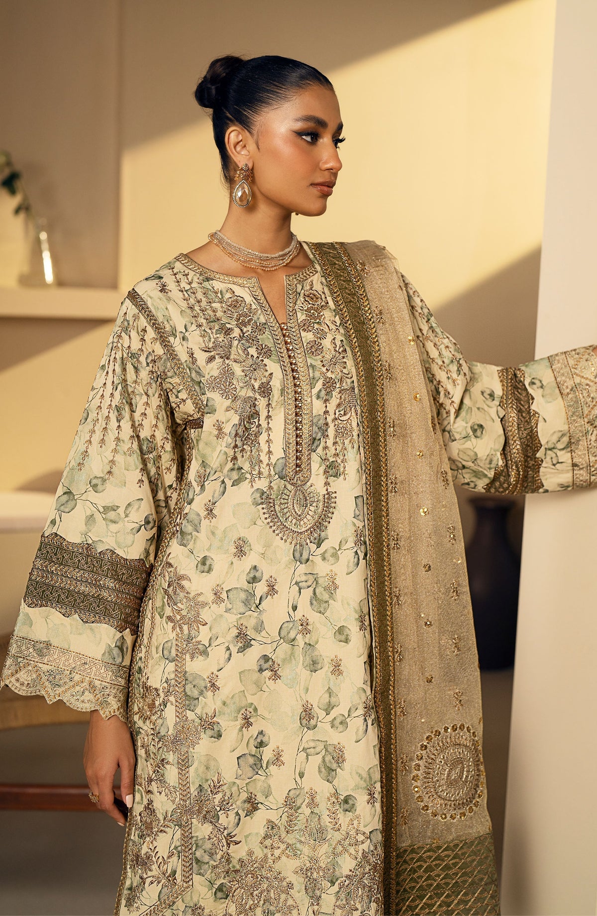 Maryum N Maria | Eid Edit 24 | Nadya -  Maryum N Maria Luxury - Original Designer Dress - House of Maryam