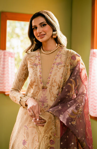 Maryum N Maria | Luxury Lawn 24 | Kissa -  Maryum N Maria Luxury - Original Designer Dress - House of Maryam