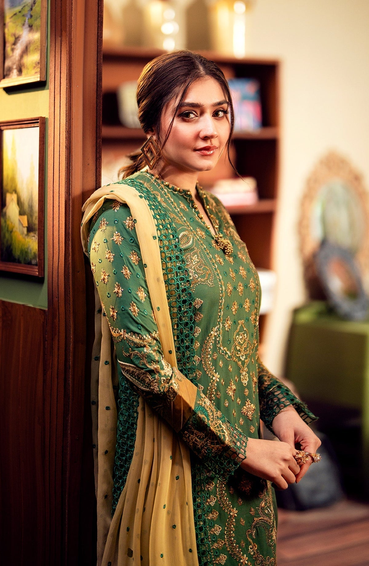 Maryum N Maria | Luxury Lawn 24 | Dure -  Maryum N Maria Luxury - Original Designer Dress - House of Maryam